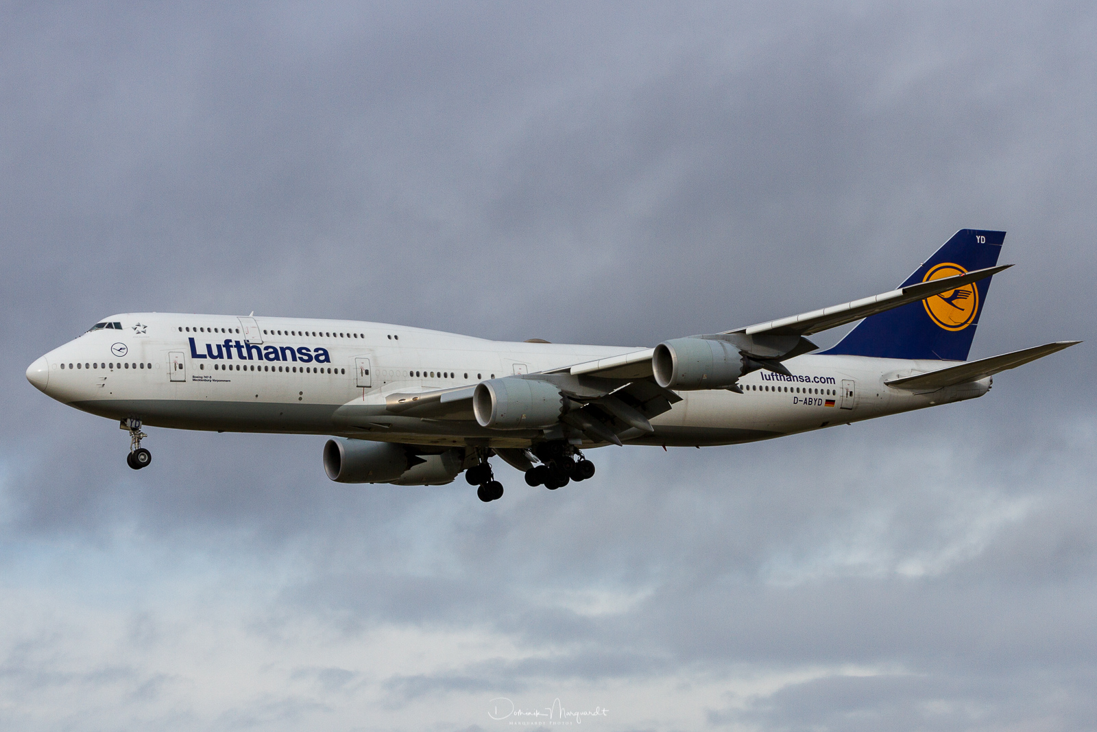 Lufthansa / Boeing 747-830 / D-ABYD / FRA / EDDF